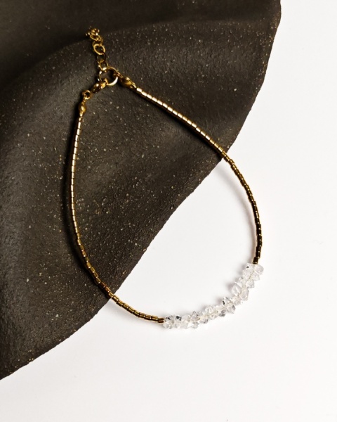 Bransoletka Glam, Herkimer