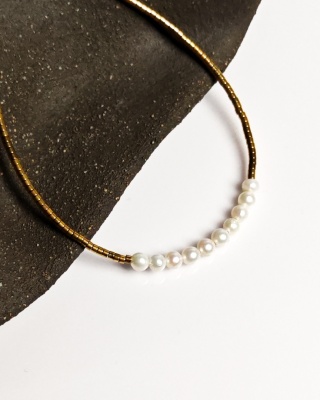 Bransoletka Glam, Perły