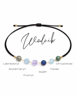 Bransoletka Glam, Twój Zodiak, Wodnik