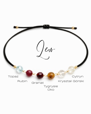 Bransoletka Glam, Twój Zodiak, Lew