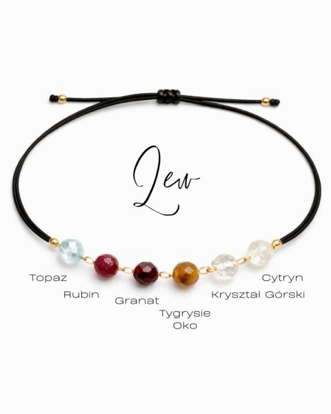 Bransoletka Glam, Twój Zodiak, Lew