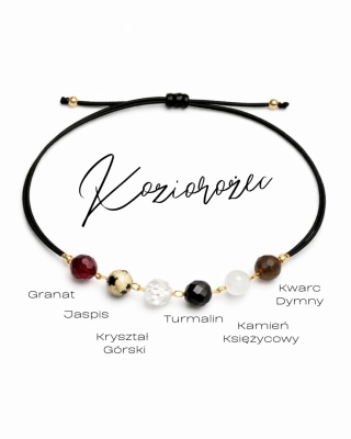 Bransoletka Glam, Twój Zodiak, Koziorożec