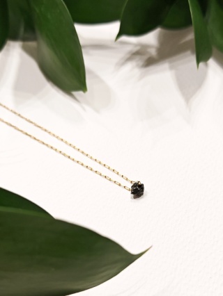 Naszyjnik Glam, Czarny Diament