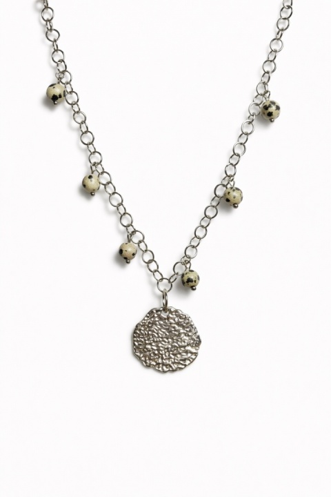 Naszyjnik Glam ROLO | Jaspis Dalmatyński